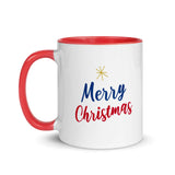 Christmas Gift Mug "Merry Christmas" Holiday Season gift Mug Mug with Color Inside