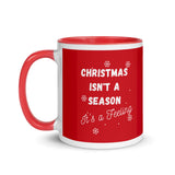 Christmas Gift Mug "Christmas A Feeling" Holiday Season Exclusive Gift Mug