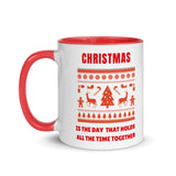 Christmas Gift Mug "Time Together"  Creative Holiday Season Gift Mug