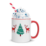 Christmas Gift Coffee Mug Holiday Season Gift Idea Mug with Color Inside