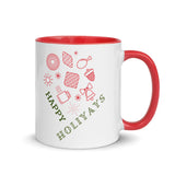 Christmas Gift Mug "Happy Holilays" Exclusive Mug for Holyday Season