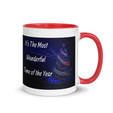 Christmas Gift Mug " Most Wonderful Time" Best Holiday Season Gift Mug