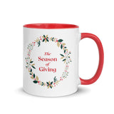 Christmas Gift Mug "Season of Giving" Best Holiday Season Gift Mug for Him & Her