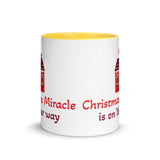 "Christmas Miracle " Coffee Mug best Christmas Gift Coffee Mug with Color Inside