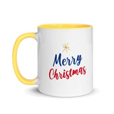 Christmas Gift Mug "Merry Christmas" Holiday Season gift Mug Mug with Color Inside