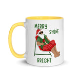 Holiday Season Mug "Merry Shine Bright" best creative Christmas Gift Mug