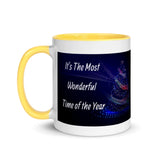 Christmas Gift Mug " Most Wonderful Time" Best Holiday Season Gift Mug