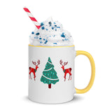 Christmas Gift Coffee Mug Holiday Season Gift Idea Mug with Color Inside