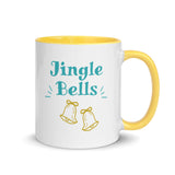 Christmas Gift Coffee Mug "Jingle Bell" Holiday Season mug Mug with Color Inside