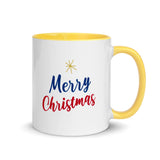 Christmas Gift Mug "Merry Christmas" Holiday Season gift Mug Mug with Color Inside