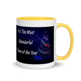 Christmas Gift Mug " Most Wonderful Time" Best Holiday Season Gift Mug