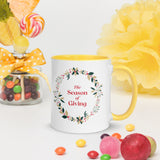 Christmas Gift Mug "Season of Giving" Best Holiday Season Gift Mug for Him & Her