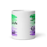Motivational  Mug "INHALE FUTURE" Law of Affirmation Coffee Mug Both Side Printed