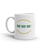 Christmas Gift Mug "Ho Ho Ho" Holiday Season White glossy best gift mug