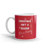 Christmas Gift Mug "Christmas is Feeling" Holiday Season Exclusive Gift Mug