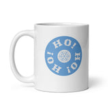 Christmas Gift Mug "Ho Ho Ho" Holiday Season White glossy mug