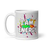 Motivational  Mug " I AM ENERGY"  Inspiring Law of Affirmation Coffee Mug