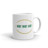 Christmas Gift Mug "Ho Ho Ho" Holiday Season White glossy best gift mug