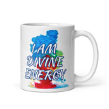 Motivational Mug "I AM DIVINE ENERGY"  Inspiring Law of Affirmation Coffee Mug