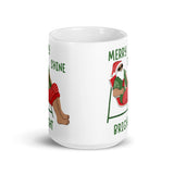 Christmas Gift Mug "Merry Bright Shine" Special Holiday Season Gift Mug