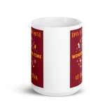 Christmas Mug " Wonderful Time" White glossy mug best gift for Hoilday Season