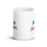 Christmas Gift Mug "Merry Christmas" Holiday Season White glossy Gift  mug