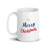 Christmas Gift Mug "Merry Christmas" Holiday Season White glossy Gift  mug