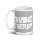 Motivational  Mug " I AM DIVINE ENERGY"  Inspiring Law of Affirmation Coffee Mug