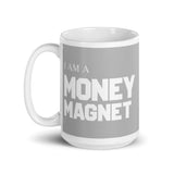 Motivational  Mug " I AM MONEY MAGNET"  Inspiring Law of Affirmation Coffee Mug