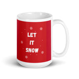 Christmas Gift Mug "Let it Snow" Holiday Season Gift  mug
