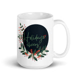 Christmas Gift Mug "Holiday Cheers" Exclusive Gift Mug for Family & Friends