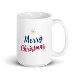 Christmas Gift Mug "Merry Christmas" Holiday Season White glossy Gift  mug