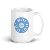 Christmas Gift Mug "Ho Ho Ho" Holiday Season White glossy mug