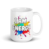 Motivational  Mug " I AM ENERGY"  Inspiring Law of Affirmation Coffee Mug