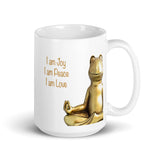Motivational  Mug " I AM JOY , I AM PEACE, I AM LOVE"  Inspiring Law of Affirmation Coffee Mug