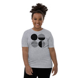 Motivational Youth T-Shirt "Thin Line" Customized Youth Short Sleeve Unisex T-Shirt