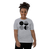 Motivational Youth T-Shirt "Thin Line" Customized Youth Short Sleeve Unisex T-Shirt