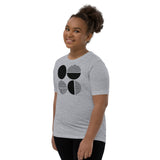Motivational Youth T-Shirt "Thin Line" Customized Youth Short Sleeve Unisex T-Shirt