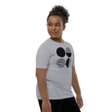 Motivational Youth T-Shirt "Thin Line" Customized Youth Short Sleeve Unisex T-Shirt