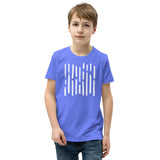 Motivational Youth T-shirt "Piece of Happiness" Customized Youth Short Sleeve Unisex T-Shirt