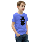 Motivational Youth T-Shirt "Half Circle" Customized Youth Short Sleeve Unisex T-Shirt