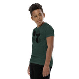 Motivational Youth T-Shirt "Thin Line" Customized Youth Short Sleeve Unisex T-Shirt