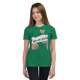 Motivational  T-Shirt "YOU ARE SPECIAL" Positive  Inspiring Youth Short Sleeve Unisex T-Shirt