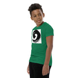 Motivational  Youth T-Shirt "BLACK DRAWING DESIGN" inspirational  Youth Short Sleeve Unisex T-Shirt